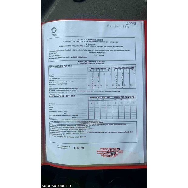 2010 IRISBUS CROSSWAY-46985071