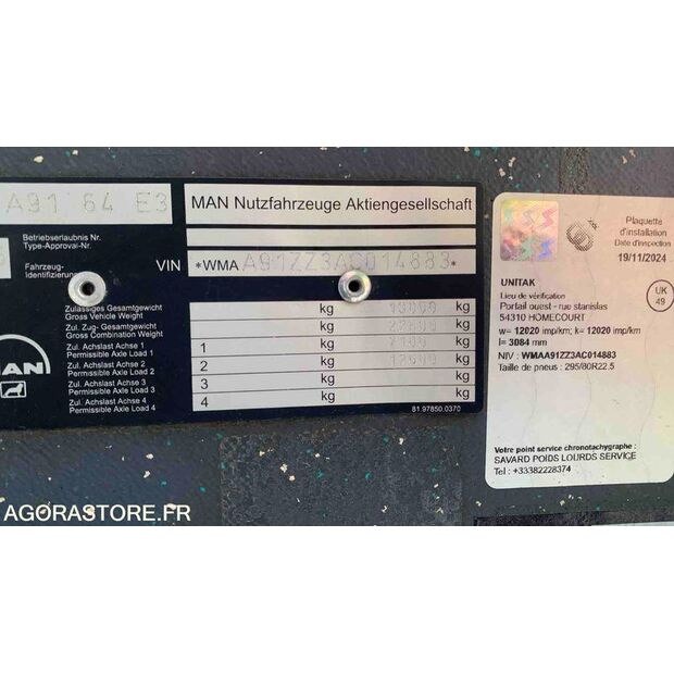 2010 MAN A91-46985267