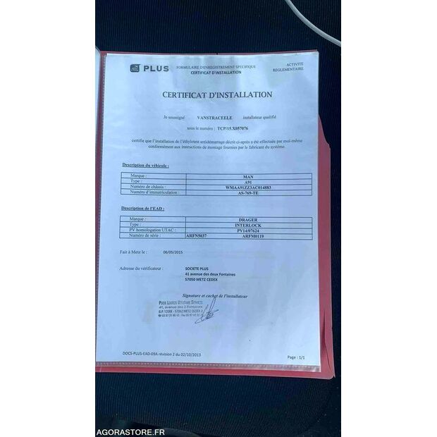 2010 MAN A91-46985304