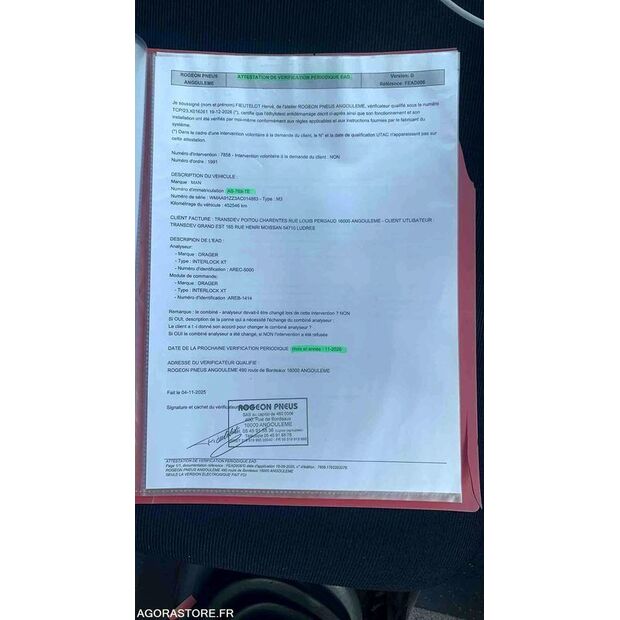 2010 MAN A91-46985306