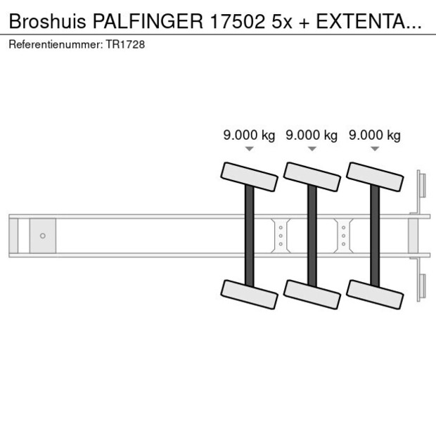2000 Broshuis PALFINGER 17502-46992602