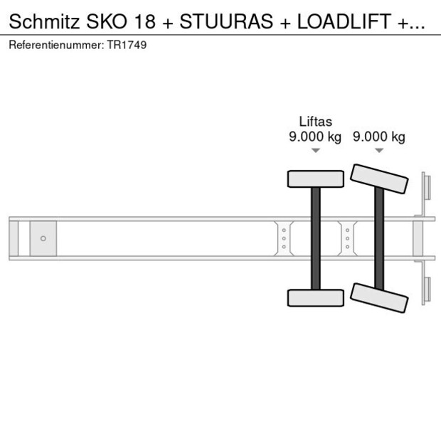 2006 Schmitz Cargobull SKO 18-46992615