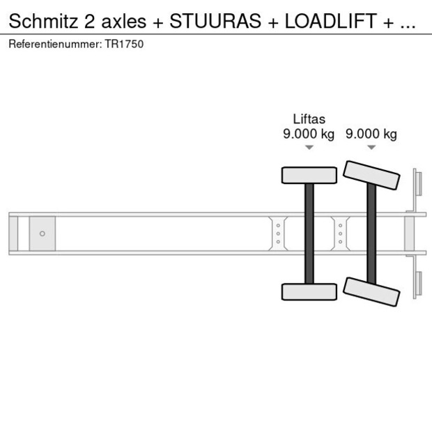 2006 Schmitz Cargobull SKO 18/LZG-46992616