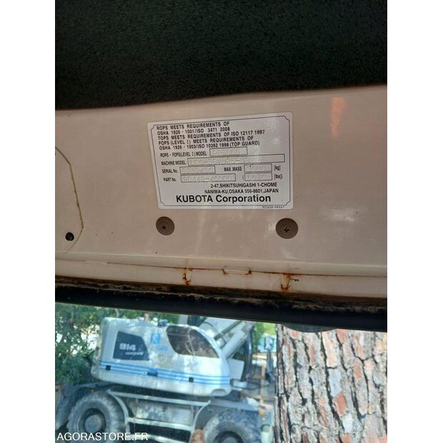 2012 KUBOTA U25-3EU-47006967