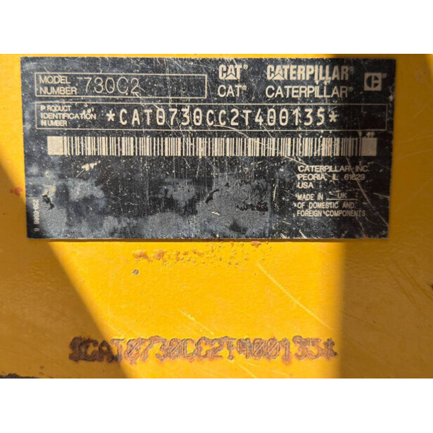 2016 Caterpillar 730C2-47013892