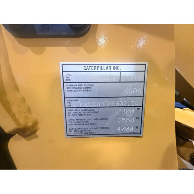 2017 Caterpillar 908M-47015451