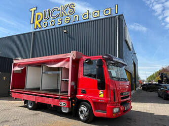 صورة ل شاحنات مع ستارة 2009 ايفكو EUROCARGO 90E18