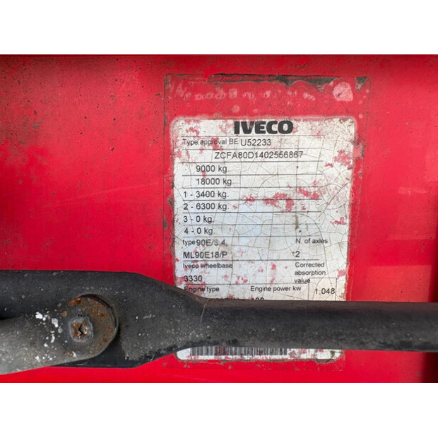 2009 Iveco EUROCARGO 90E18-47016586