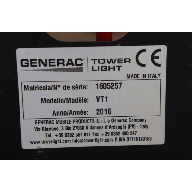 2016 GENERAC VT1-47032953