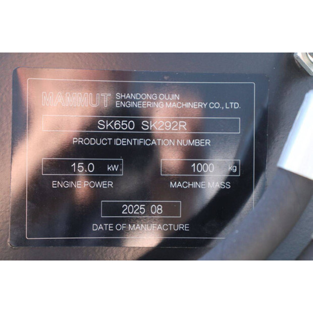 2025 Mammut SK650-47033986
