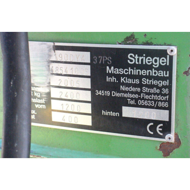 2005 Striegel 190DYA-47034548