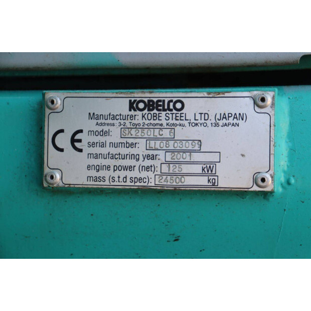 2001 KOBELCO SK250LC-6-47035679