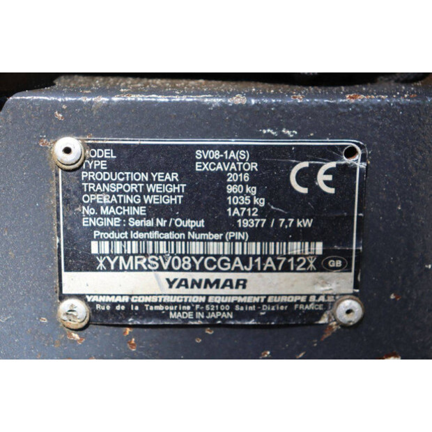 2016 يانمار SV08-1A(S)-47036837