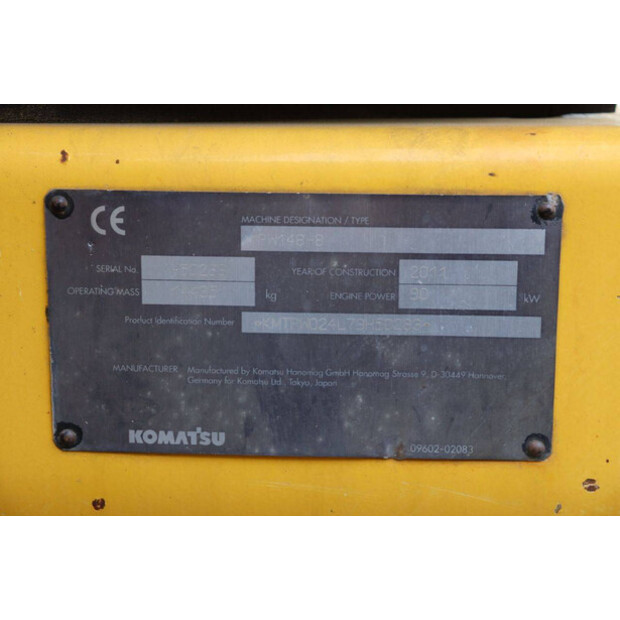 2011 Komatsu PW148-47037664