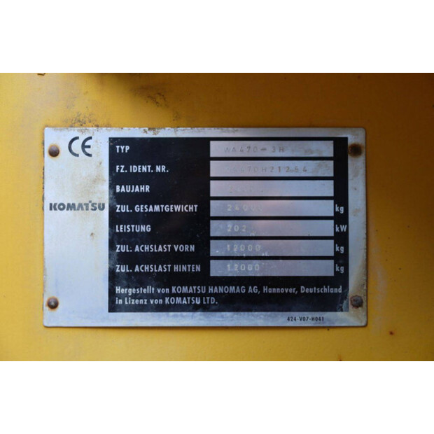 2000 Komatsu WA470-3H-47037786