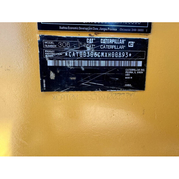 2013 Caterpillar 306-47038839