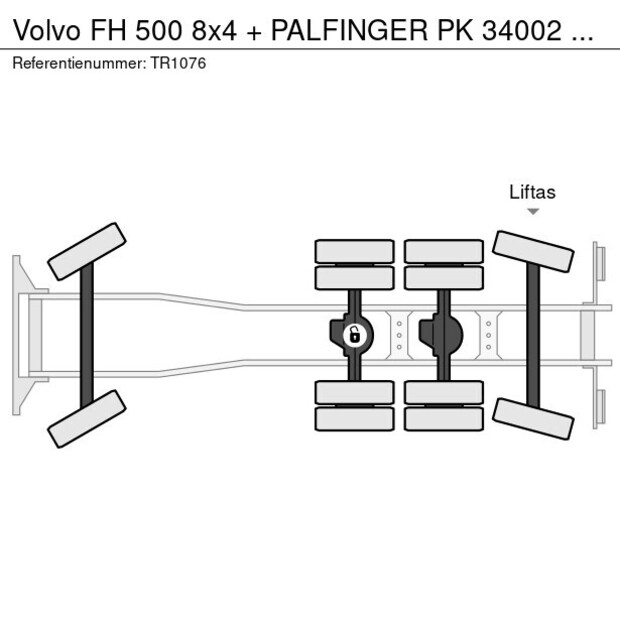 2014 Volvo FH500-47042138