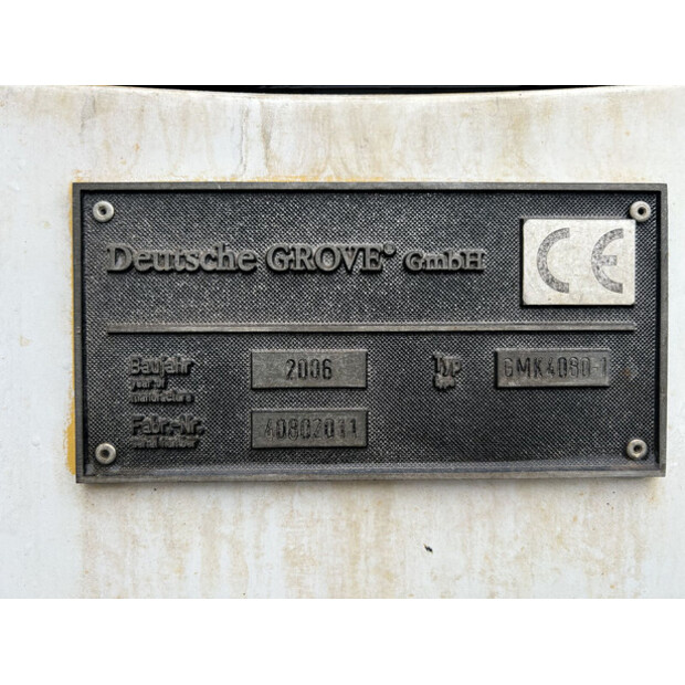 2006 GROVE GMK 4080-1-47057785