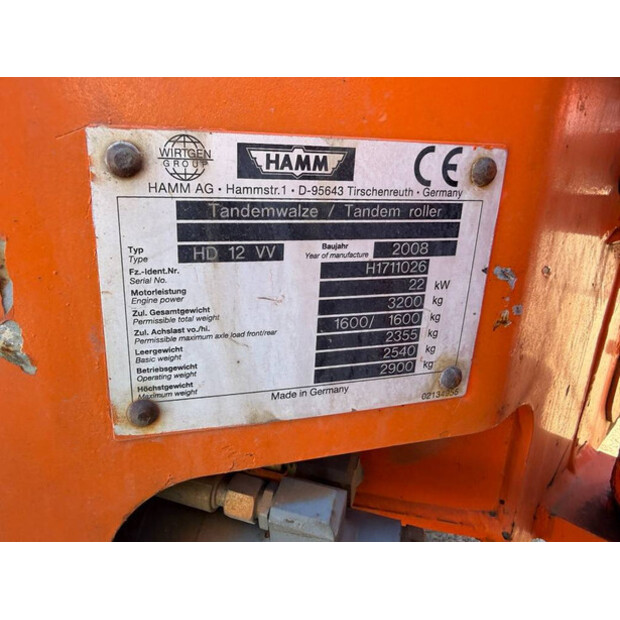 2008 HAMM HD 12 VV-47058509