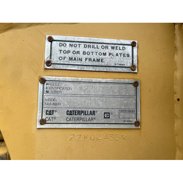 1997 Caterpillar 140H-47091921
