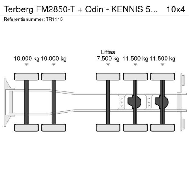 2007 Terberg FM 2850-47093587