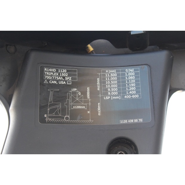 2018 Linde R14HD-47120590