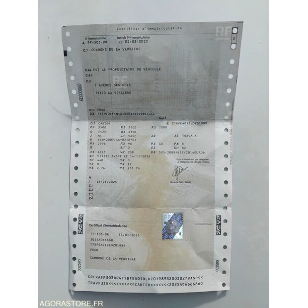2020 Mitsubishi Fuso CANTER-47127726