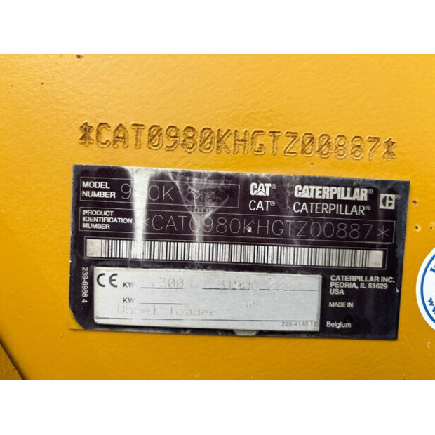 2014 Caterpillar 980 K-47129123
