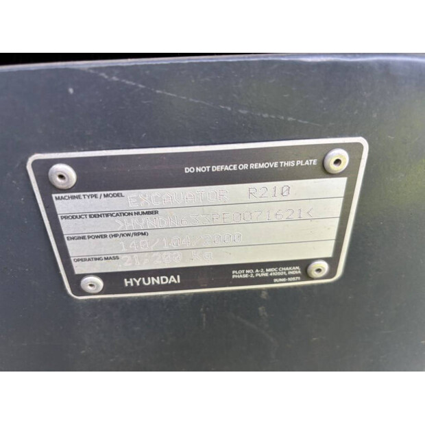 2025 Hyundai R210LC-3-47131015