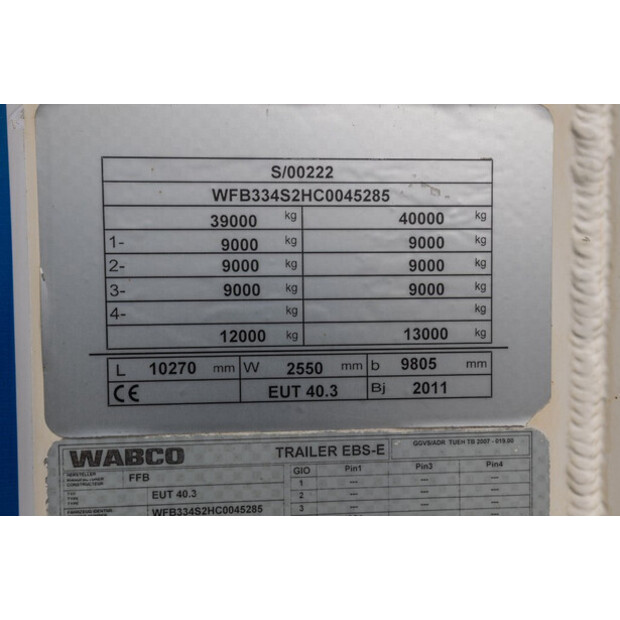 2011 Feldbinder EUT 40.3-47132063