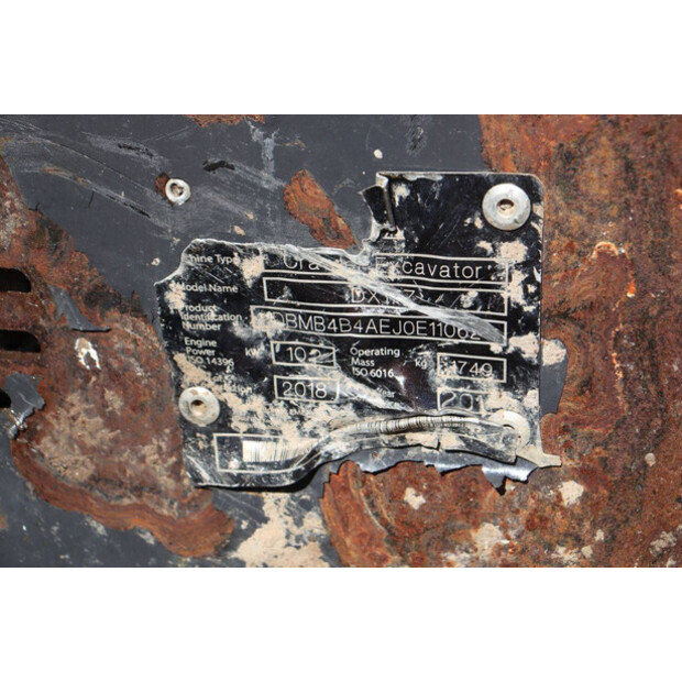 2018 Doosan DX17Z-47132259