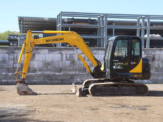Image de PELLETEUSES SUR CHENILLES 2013 Hyundai R60-7