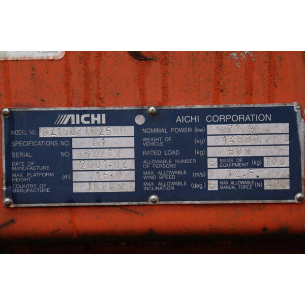2001 Aichi RZ150-47132557