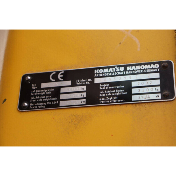 2002 Komatsu WA 75-3-47134674
