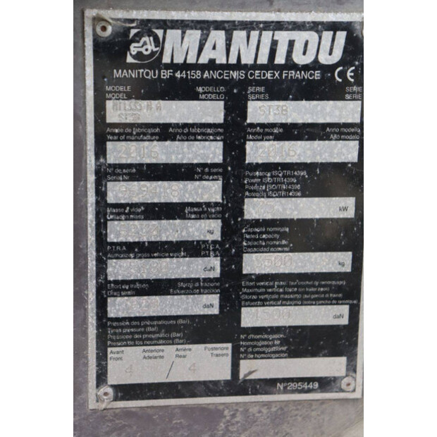 2016 Manitou MT1335-47135295