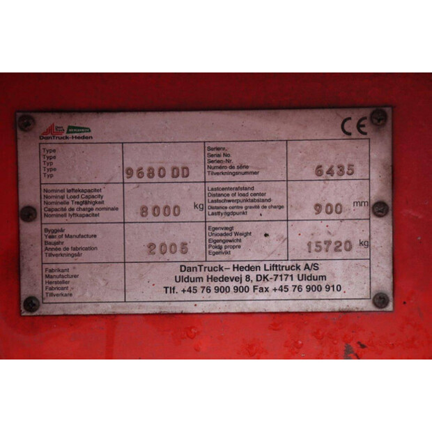 2005 DANTRUCK 9680DD-47135958