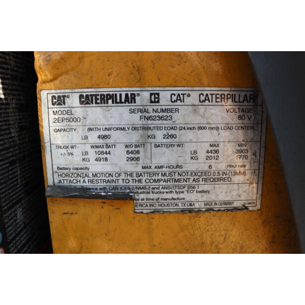 Caterpillar 2EP500-47136781