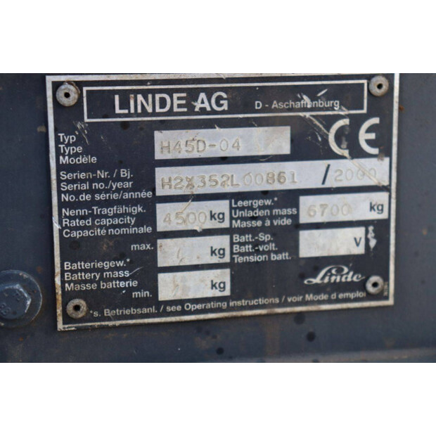 2000 Linde H45D-04-47139383