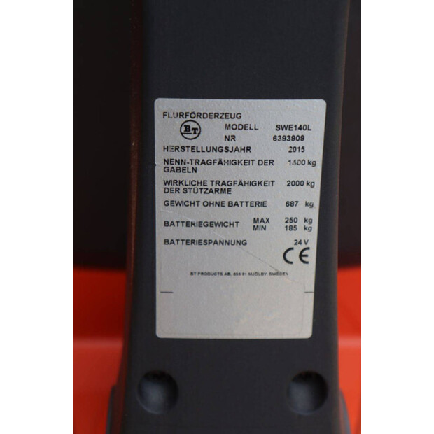 2015 BT SWE-140L-47140017