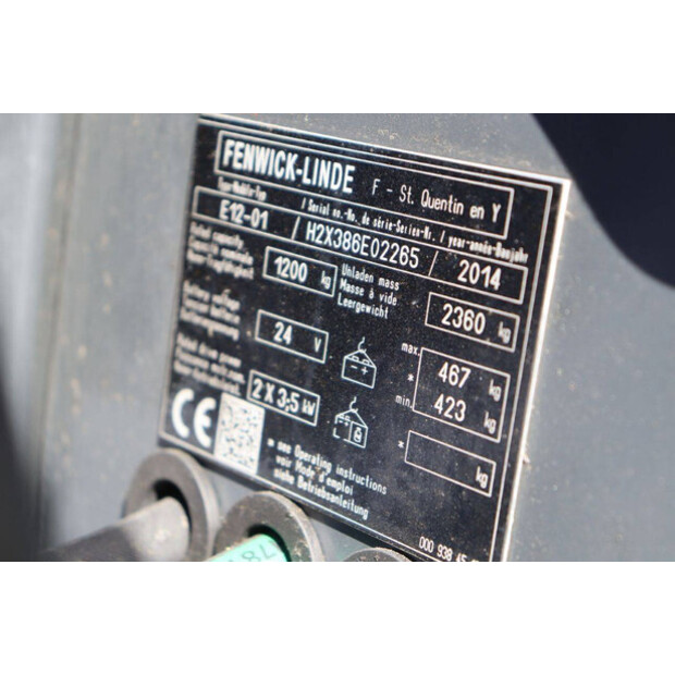 2014 Linde E12-01-47140223