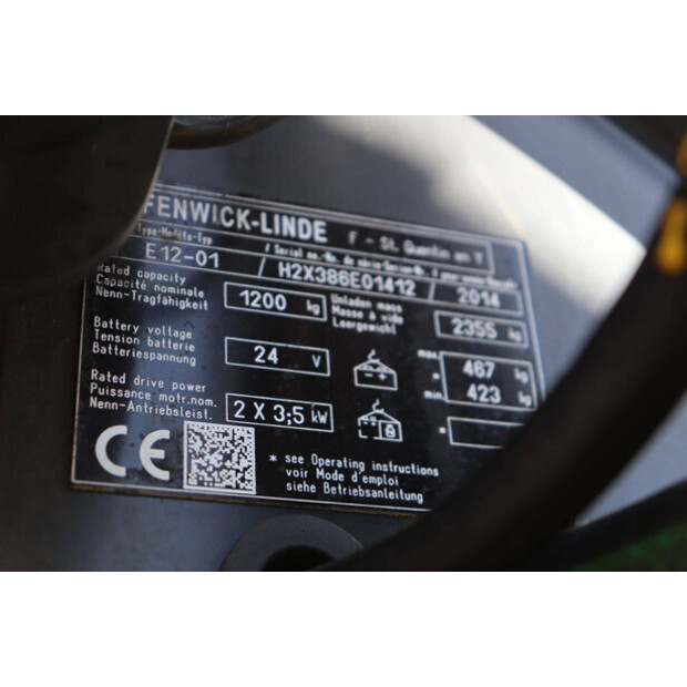 2014 Linde E12-01-47140260