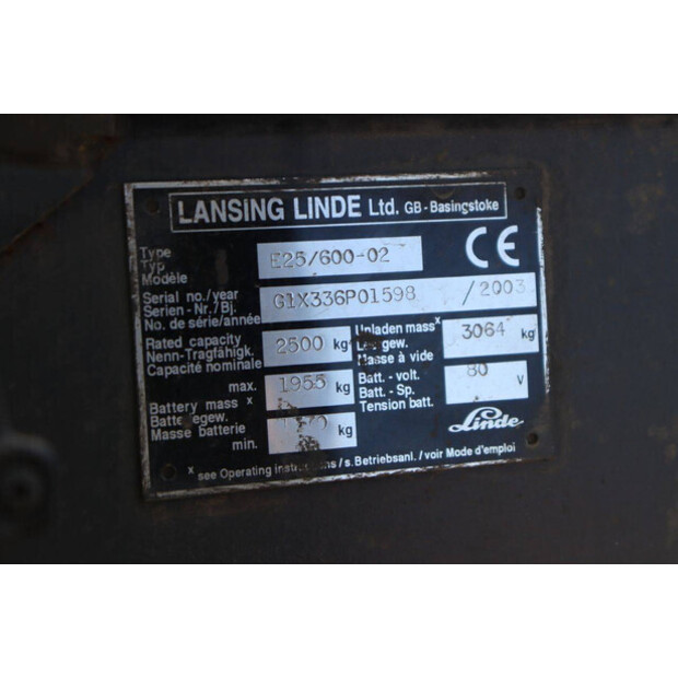 2003 Linde E25/600-02-47140404