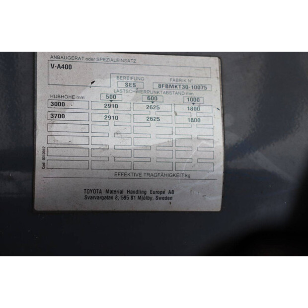 2013 Toyota 8FBMKT30-47140569