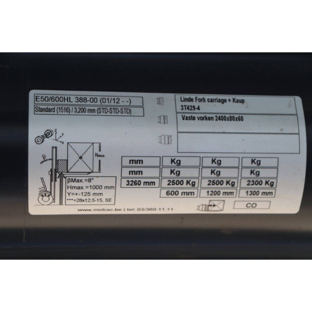 2015 Linde E50HL-01/600-47140644