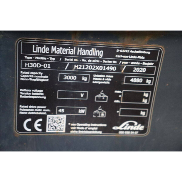 2020 Linde H30D-01-47140898