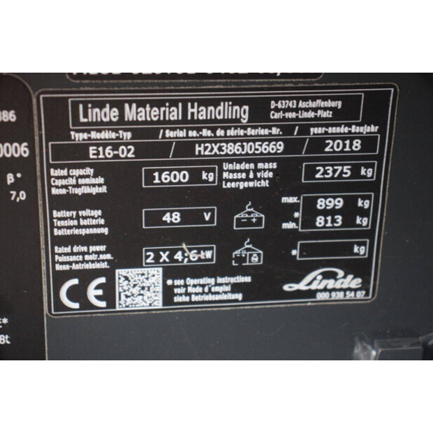 2018 ليندي E16-02-47141037