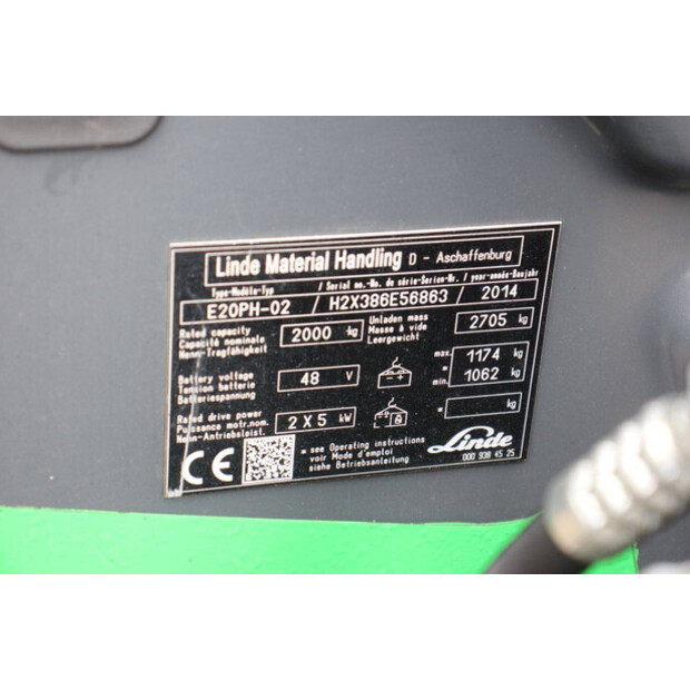 2014 Linde E20PH-02-47141094