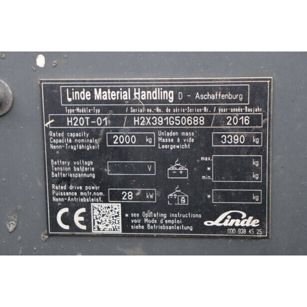 2016 Linde H20T-01-47141733