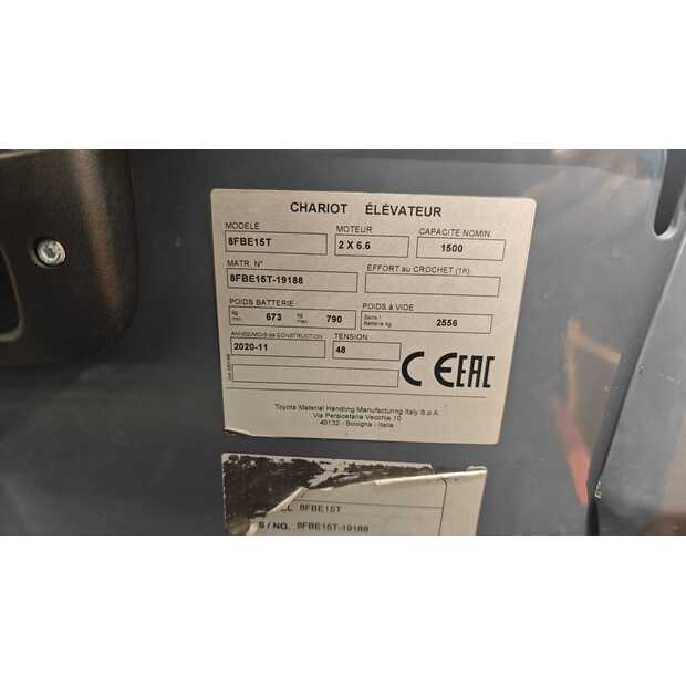 2021 Toyota 8FBE15T-47151358