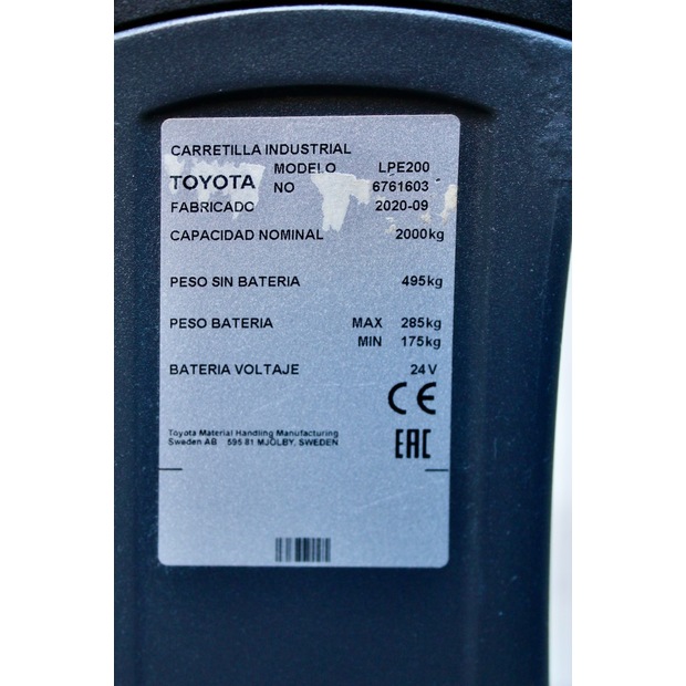 2020 BT LPE 200-47152065
